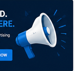 NoInbox Ads megaphone mascot
